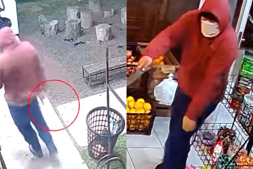 Ingresó a un comercio con una cuchilla y robo 300 mil pesos.