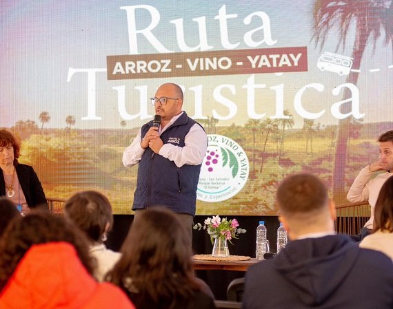 Presentaron la “Ruta del Arroz, Vino y Yatay” en San José.