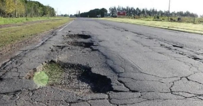  Nación quitó más de $ 6 mil millones para obras previstas en la ruta 12 en Entre Ríos