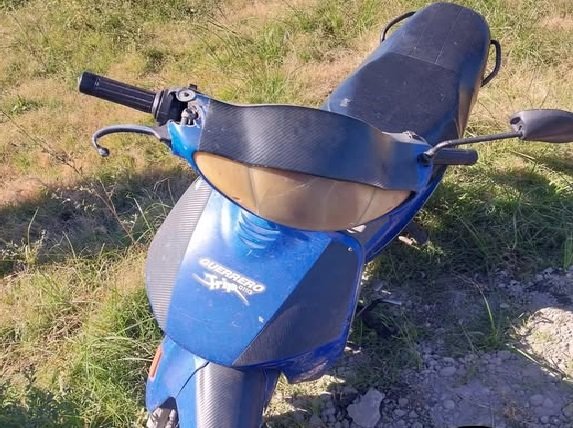 Secuestraron una monto porque carecía de papeles y anomalía en su motor.
