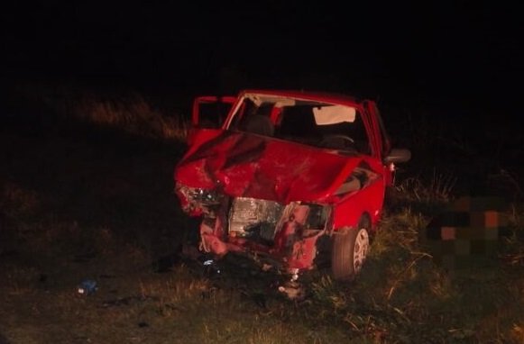 Choque frontal en la Ruta 18: un hombre fue hospitalizado tras el impacto entre un auto y una camioneta 