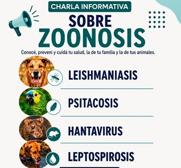Organizan una charla sobre  Zoonosis y Prevención de Salud.