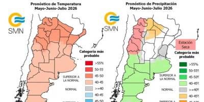 En Entre Ríos prevén lluvias normales y más calor para los próximos meses.