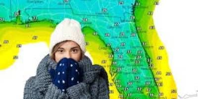 Anuncian un frente frio con ráfagas de viento sur.