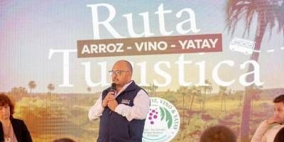 Presentaron la “Ruta del Arroz, Vino y Yatay” en San José.