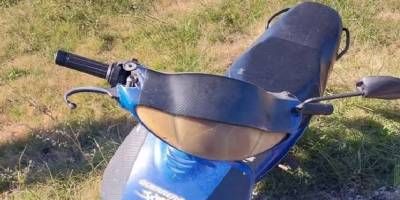 Secuestraron una monto porque carecía de papeles y anomalía en su motor.