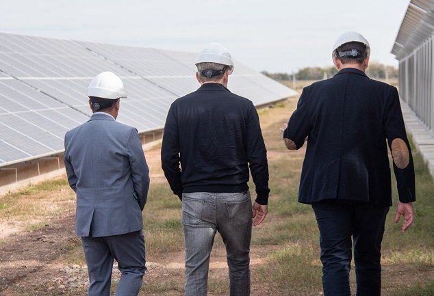 Frigerio inauguró en Arroyo Barú un parque solar con una inversión de 600 millones de pesos