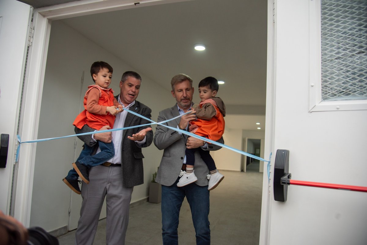 Frigerio participó de los festejos por el aniversario de General Campos e inauguró un nuevo jardín maternal.