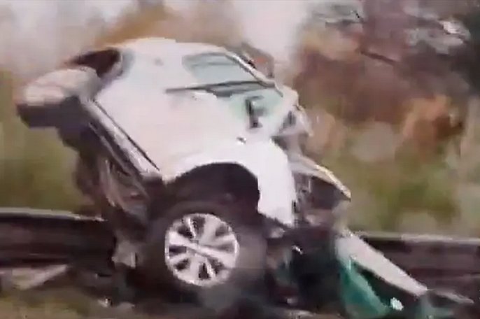 Fatal choque múltiple en la Ruta Nacional 12: cuatro personas fallecieron y hay cinco heridos