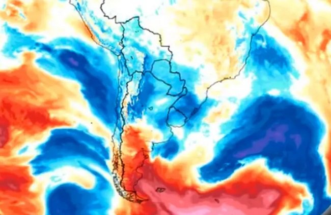 Pronostican fuerte ingreso de aire frío a Entre Ríos.