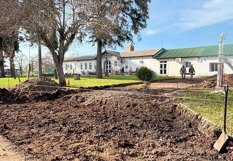 Mejoras en el  ingreso al Hospital María Eva Duarte de Perón.