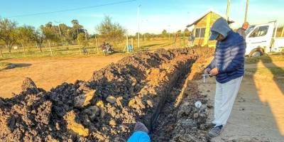 Después de las inclemencias climáticas el municipio continúa con las obras.