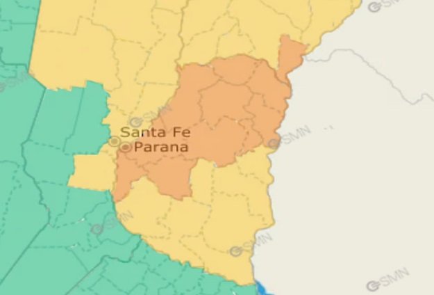 Este sábado San Salvador bajo alerta naranja por tormentas fuertes.