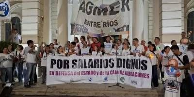 AGMER lleva adelante el séptimo paro docente: reclaman mejoras salariales y rechazan la reforma previsional 