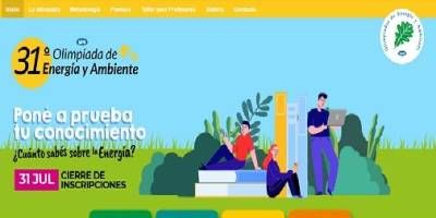 Convocan a los estudiantes secundarios de todo el país a participar de la 31° Olimpíada de Energía y Ambiente. 