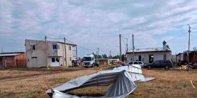 En La Criolla la tormenta dejó 35 casas sin techo y pone en riesgo el sustento económico zonal.