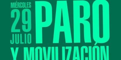Paro y movilización en Entre Ríos: qué gremios se suman a la medida de fuerza de este miércoles.