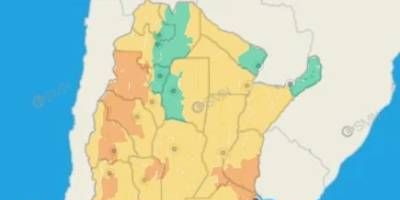 Emitieron alerta por tormentas fuertes para la noche de este viernes y este sábado.