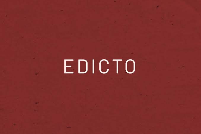 Edicto 