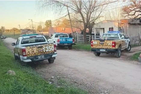 Allanamientos por abigeato: secuestraron cueros, municiones y droga.