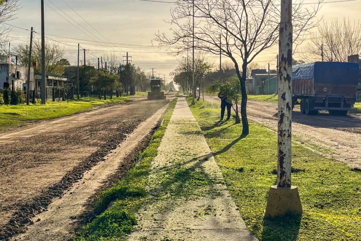 El municipio continúa con los trabajos de mantenimiento en distintos puntos de la ciudad.