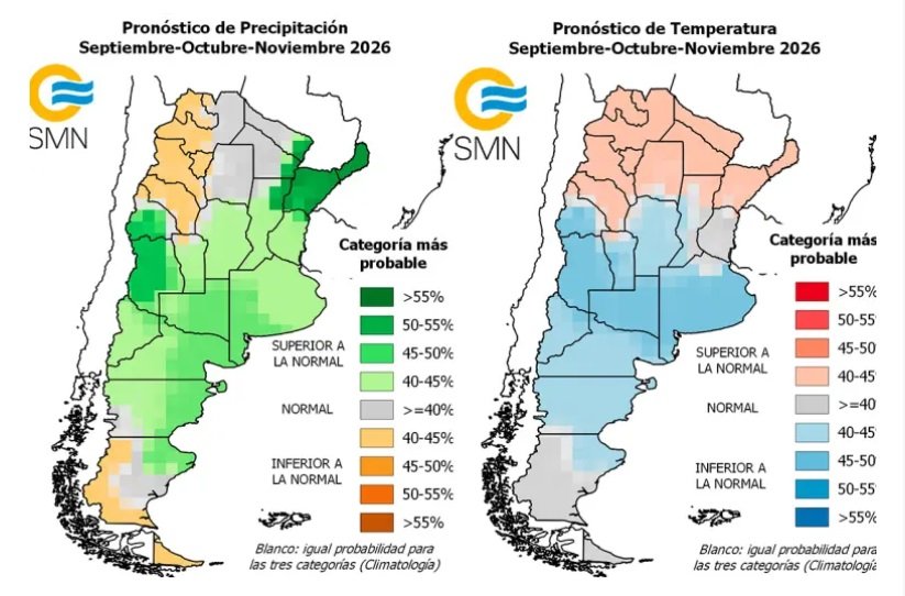 El Niño en Entre Ríos: anticipan más lluvias y temperaturas elevadas para los próximos tres meses.