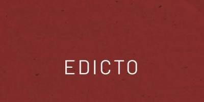 Edicto 