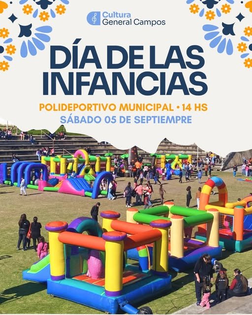 General Campos organiza el festejo del día de la Niñez.