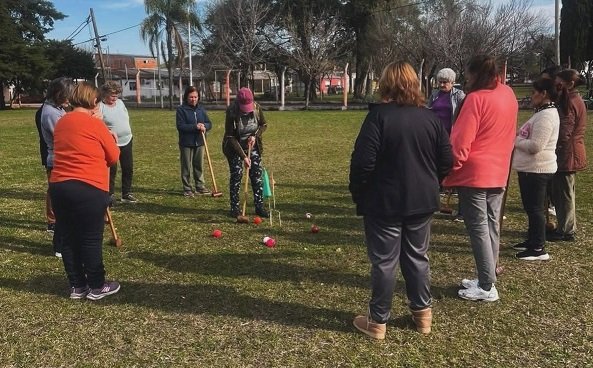 Primer torneo de golf croquet en General Campos.