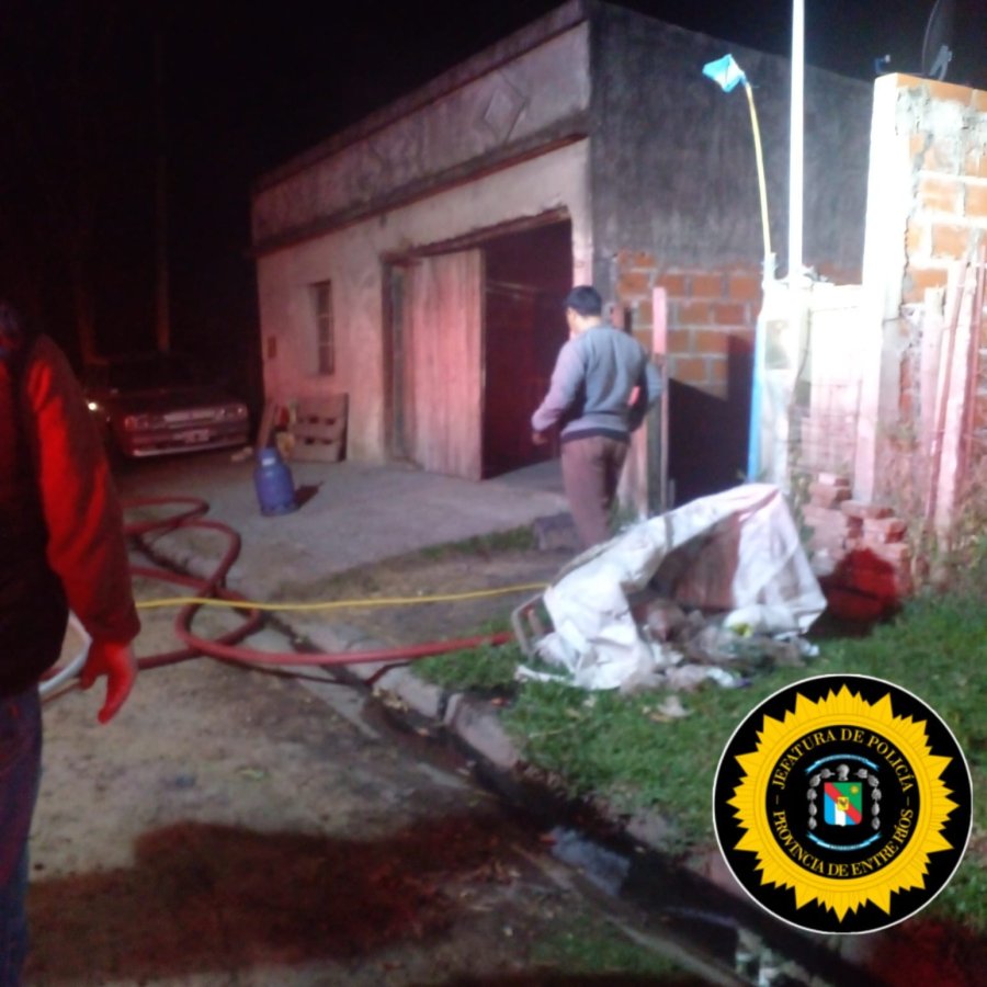 Un desperfecto en una heladera provocó el incendio en una vivienda de Jubileo.