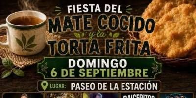 Este domingo se vive  la Fiesta del Mate Cocido y la Torta Frita en Villa Clara.