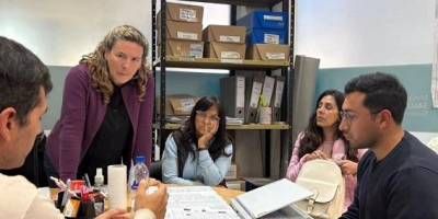 Realizaron gestiones para mejorar el Hospital San Miguel.