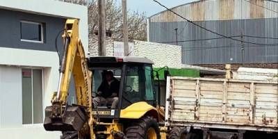 Continúan las obras en General Campos.