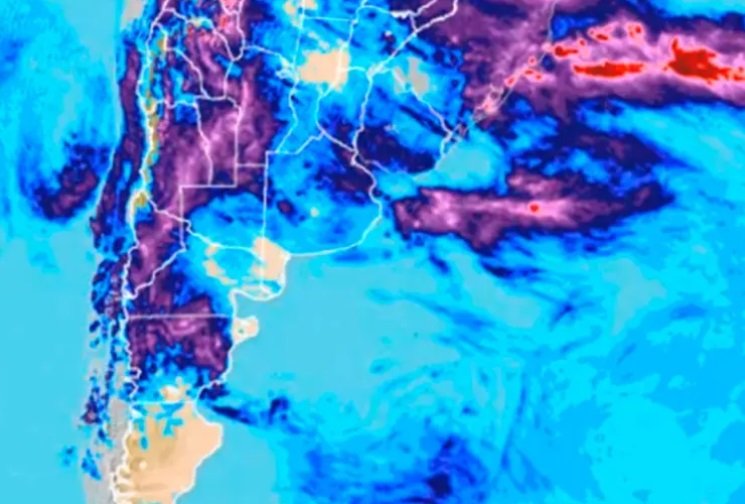 Bloqueo atmosférico en Entre Ríos: anticipan lluvias y jornadas frescas.