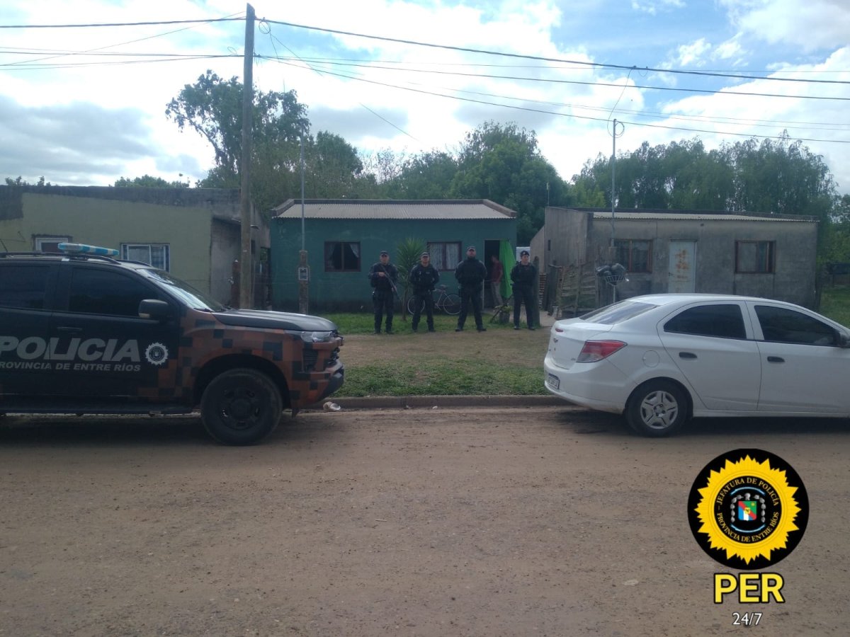 División Investigaciones e Inteligencia Criminal recuperó una garrafa robada en un allanamiento.