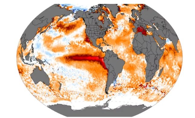La NASA sigue el avance de El Niño: una señal clave en el océano anticipa un impacto extremo en el clima.