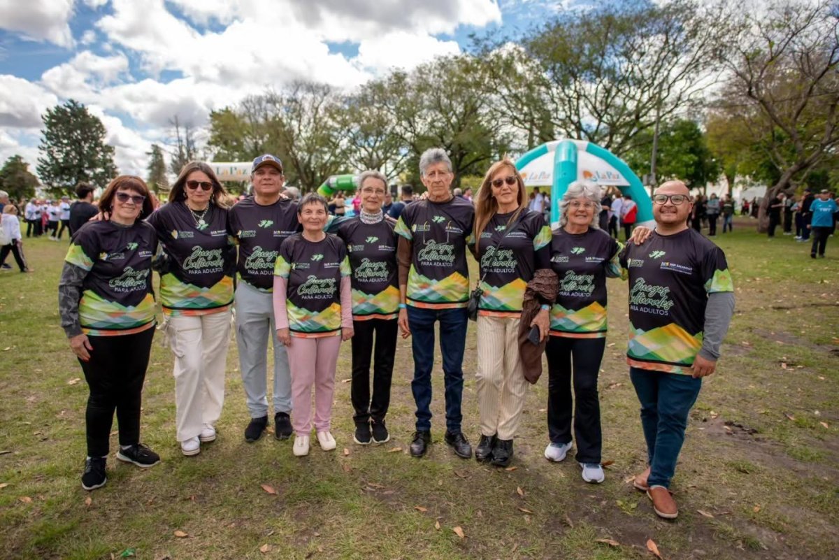 San Salvador presente en los Juegos Entrerrianos Deportivos y Culturales para Adultos Mayores.