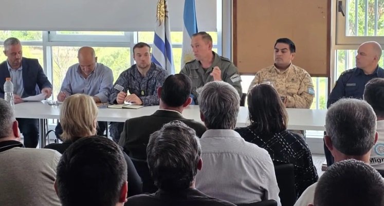 Colón ultimó los detalles del operativo binacional por la visita del Papa León XIV a Paysandú.