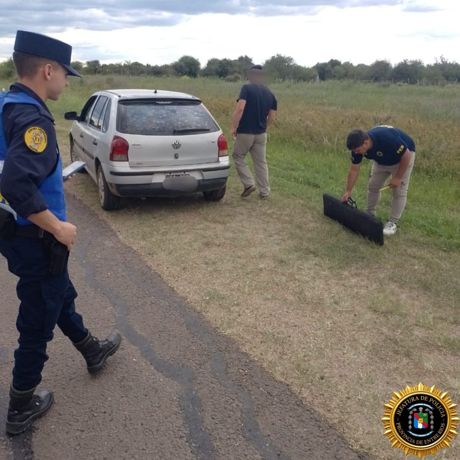 Secuestraron un arma de fuego en el camino a Chañar.