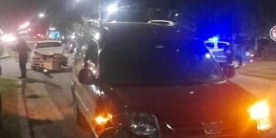 Accidente sin consecuencias graves, solo daños materiales.