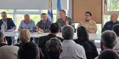 Colón ultimó los detalles del operativo binacional por la visita del Papa León XIV a Paysandú.